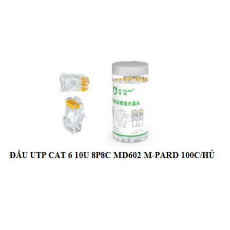 ĐẦU RJ45 M-PARD MD602 Cat6 100c/hộp
