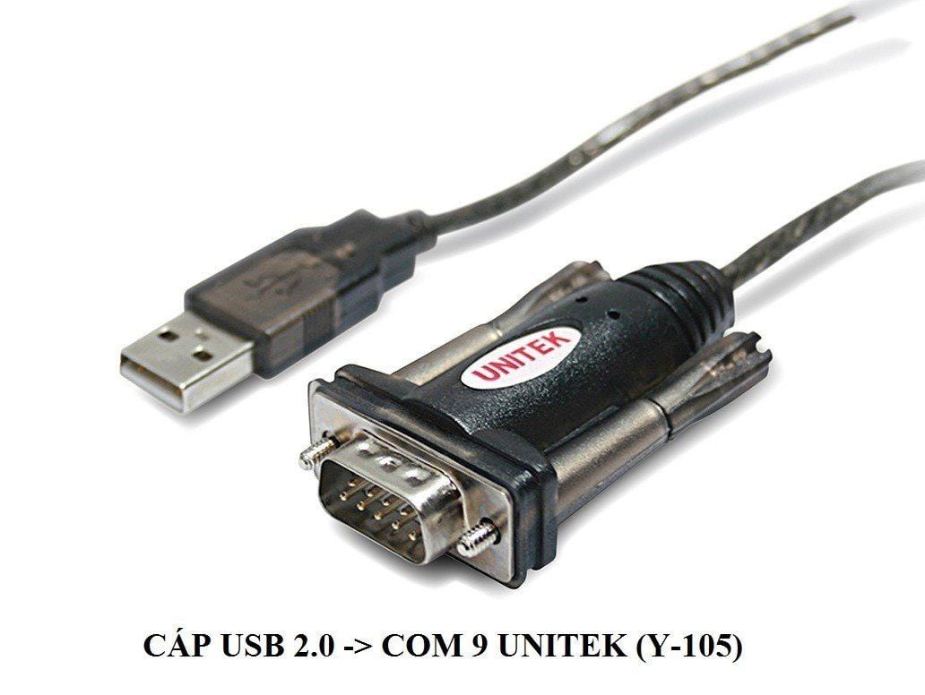 CABLE USB => COM UNITEK Y105