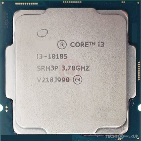 CPU Intel® I3-10105 (2.990K KV)