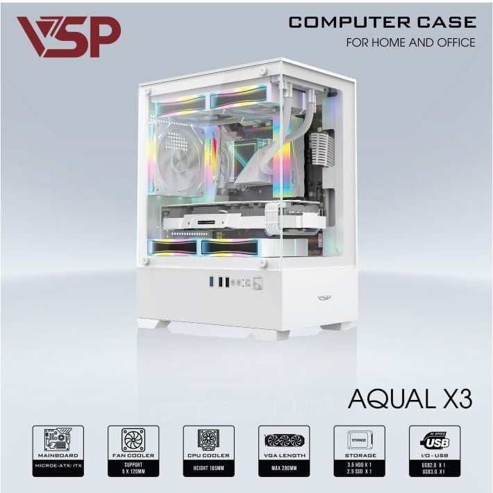 CASE VSP AQUAL X3 Trắng